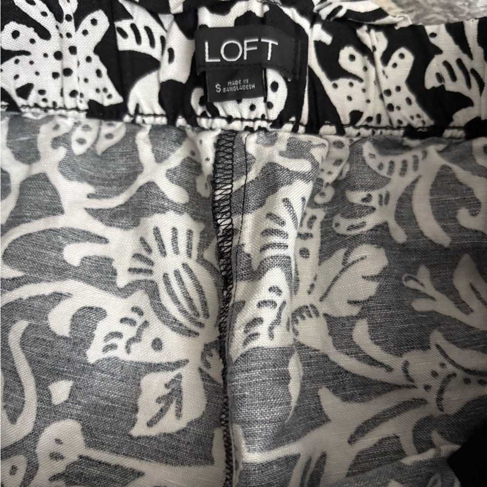 Ann Taylor LOFT linen shorts size small - Picture 4 of 6